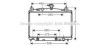 AVA QUALITY COOLING MZ2212 Radiator, engine cooling